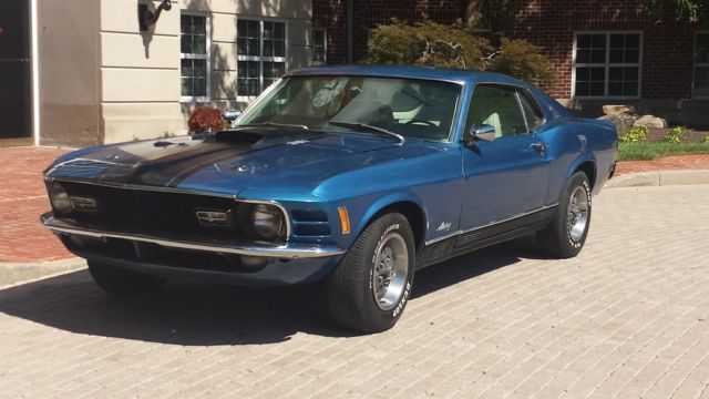 1970 ford mustang mach 1 fastback 2-door 5.8l