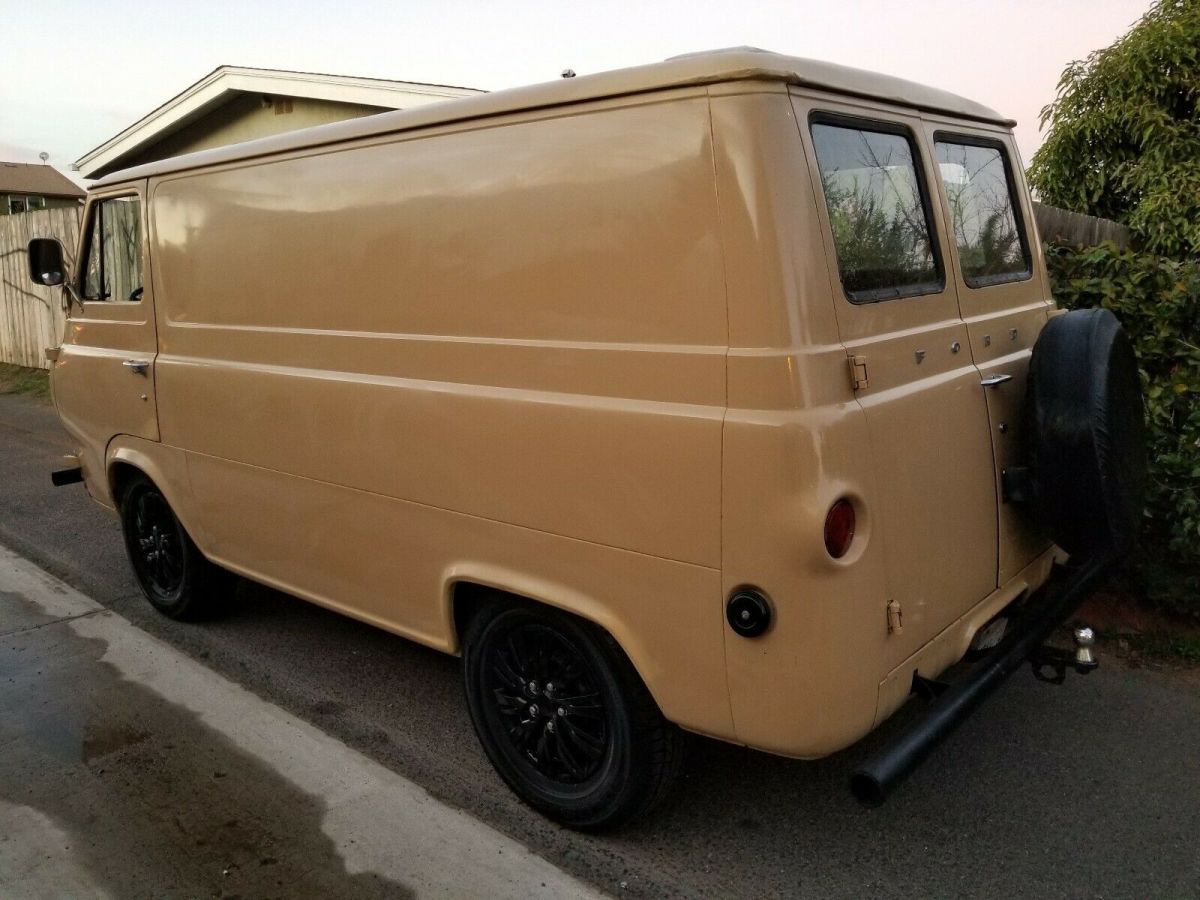 1962 ford econoline shorty van,200 ci six,lifelong california van,it's just cool