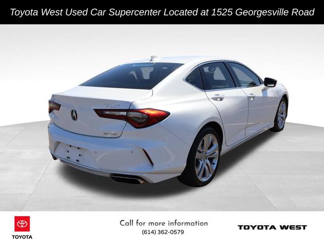 2021 acura tlx technology
