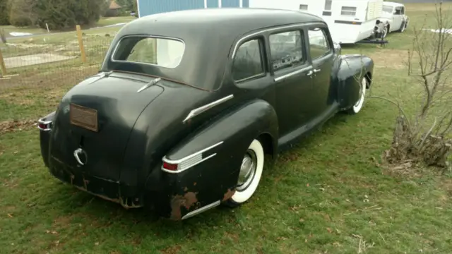 1942 lincoln zephyr limousine one of 76 in the world!
