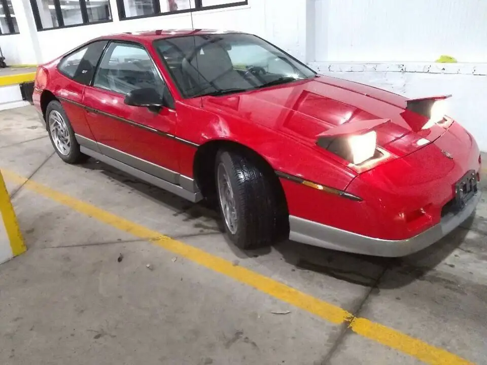 1986 pontiac fiero gt rust free low miles clean title