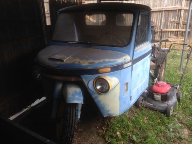1960 mitsubishi tm15fl 3 wheel race car pit truck! rare