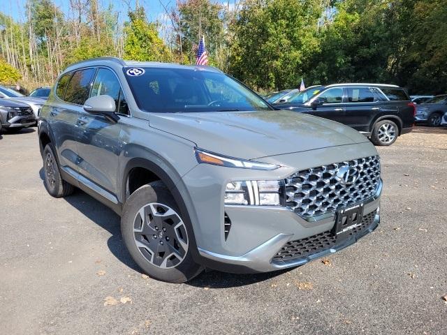 2023 hyundai santa fe hev blue