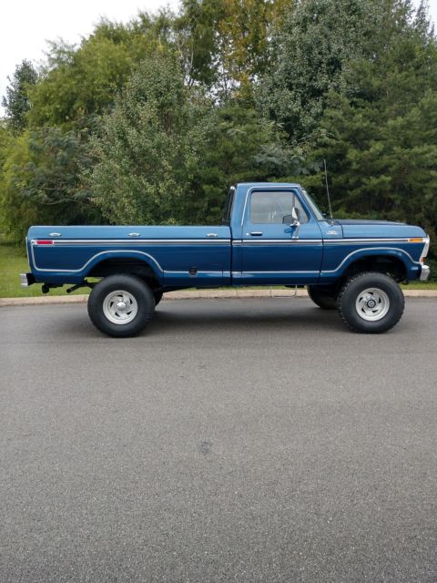 ford truck f250 4x4 semi-restored