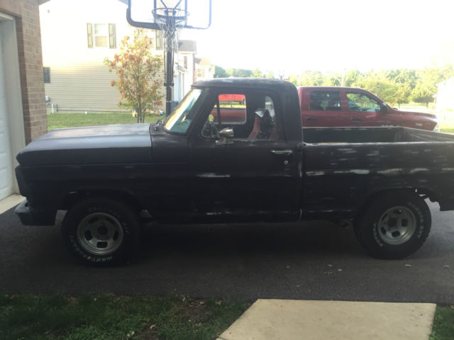 1968 ford f-100 rat rod pickup truck short bed 68
