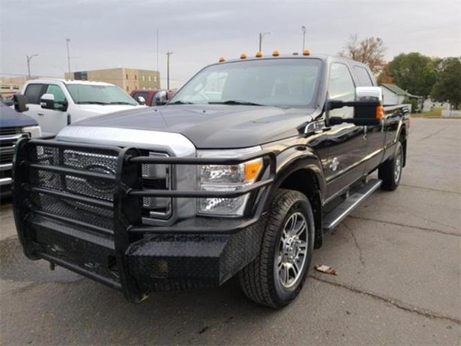2015 ford f-350 super duty lariat 4x4 lariat 4dr crew cab 6.8 ft. sb srw pickup for sale in bonetraill, north dakota