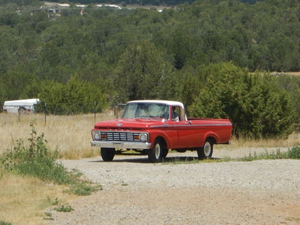 1963 classic ford f-100 unibody; excellent condition