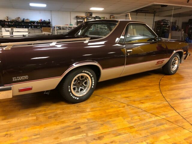 1986 chevrolet el camino ss 32,233 original miles. survivor car!