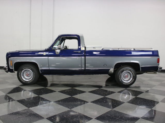 sharp truck ready for work / play, original 350 v8, auto, ac, ps/frt discs, cool
