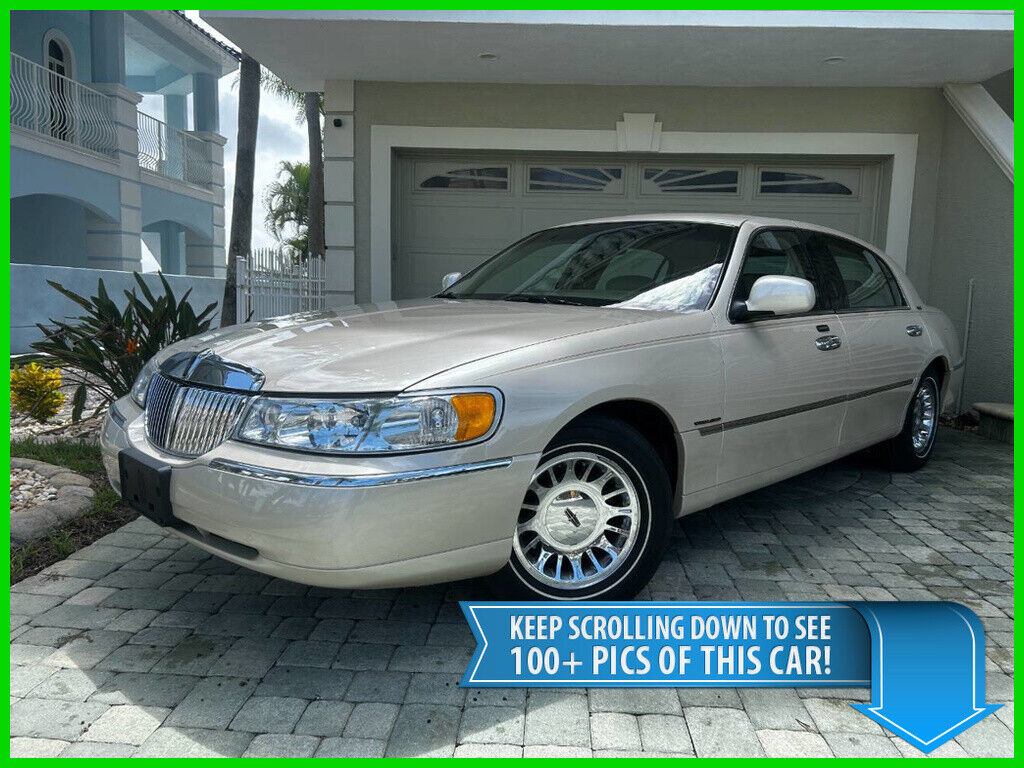 2001 lincoln town car 40k miles - long wheelbase - cartier l - best deal on ebay