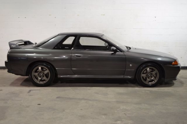 1990 nissan skyline gt-r -- gun metal grey - rb26dett - 5 speed