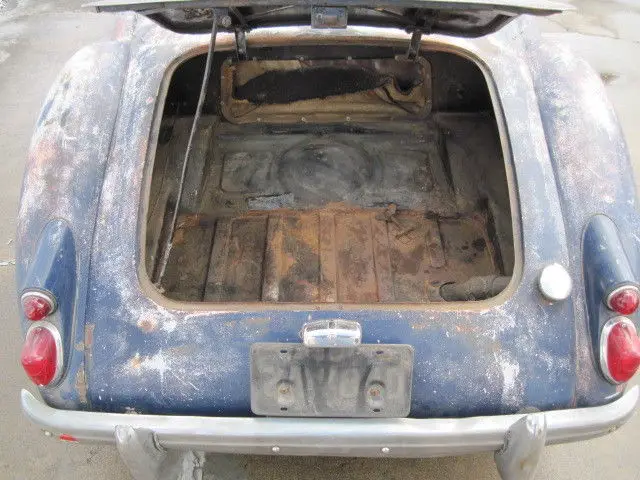 1961 mga 1600 roadster convertible classic barn find - stored 20 years