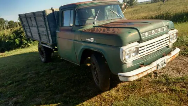vintage 1959 ford f350 truck