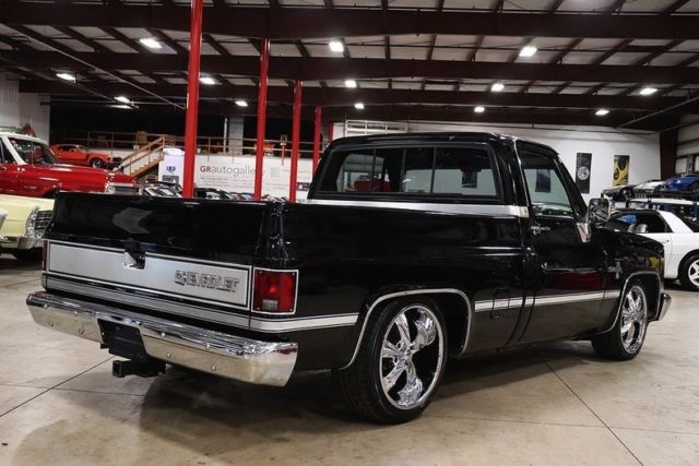 1987 chevrolet silverado 29271 miles black pickup truck 5.3l vortec v8 automati