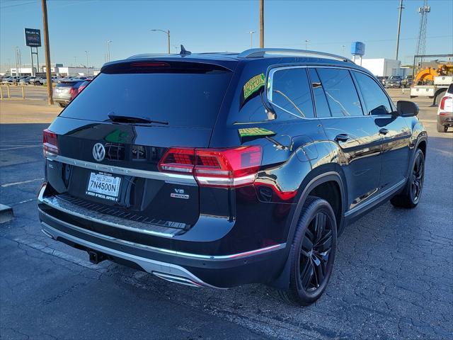 2019 volkswagen atlas 3.6l sel premium