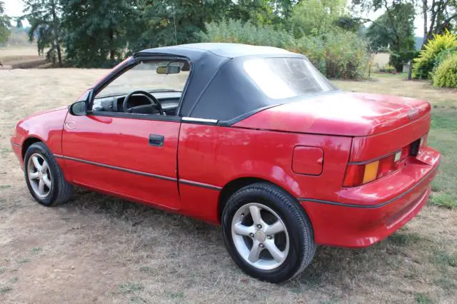 no reserve 1990 geo metro convertible -- automatic