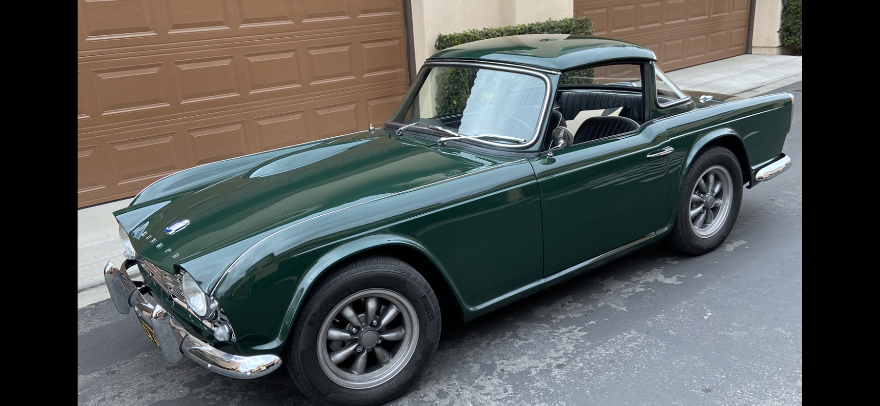 1964 triumph tr4 surrey top 5-speed