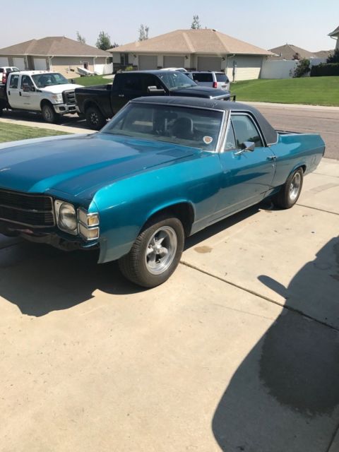 1972 el camino not ss pure muscle car project