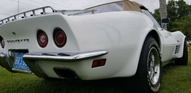 1972 corvette convertible 2 tops 350 automatic factory a/c 52,000 miles