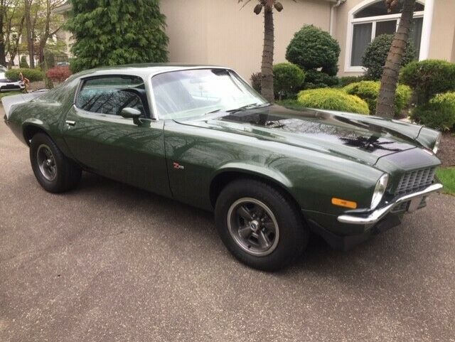 1971 chevrolet camaro z2/8 real z car 4sp match # restored