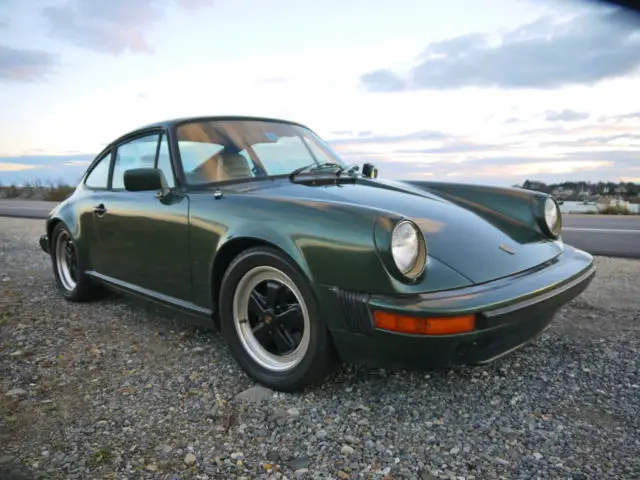 1980 porsche 911sc, rare oak green, runs great,looks great!no reserve! rust free