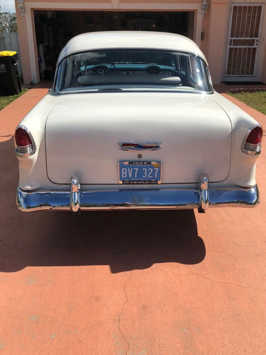 1955 chevrolet bel air blue fwd automatic