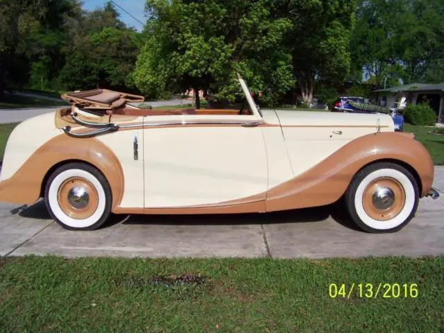 1947 bentley mark vi drophead convertible
