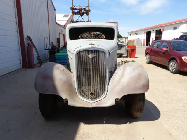 1935 chevrolet standard three window coupe, project