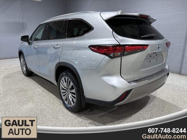 2021 toyota highlander hybrid platinum