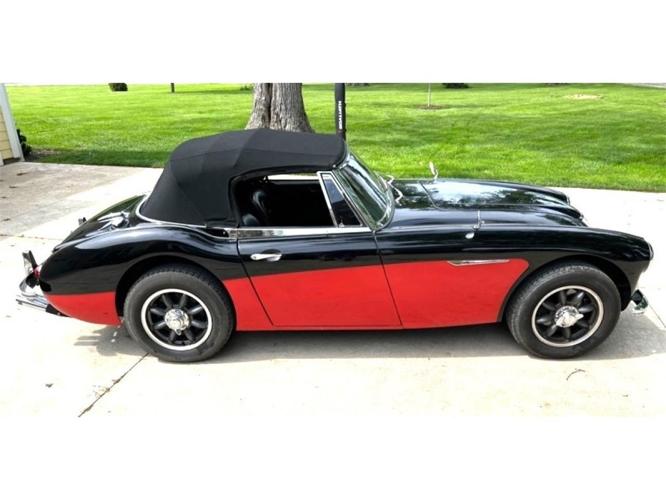 1965 austin-healey bj8 in lake hiawatha, new jersey