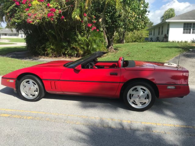 1987 corvette convertible, no reserve