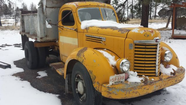 1948 international kb-10 dump truck