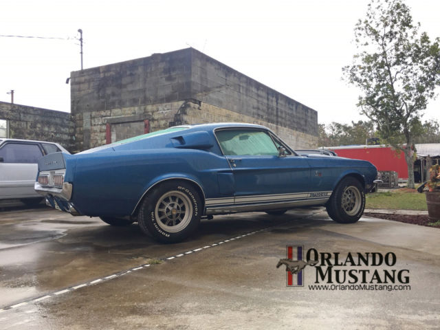 1968 ford mustang fastback shelby kr clone 428 4 speed p/s p/d gt