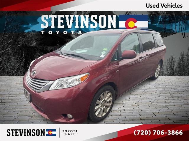 2017 toyota sienna xle