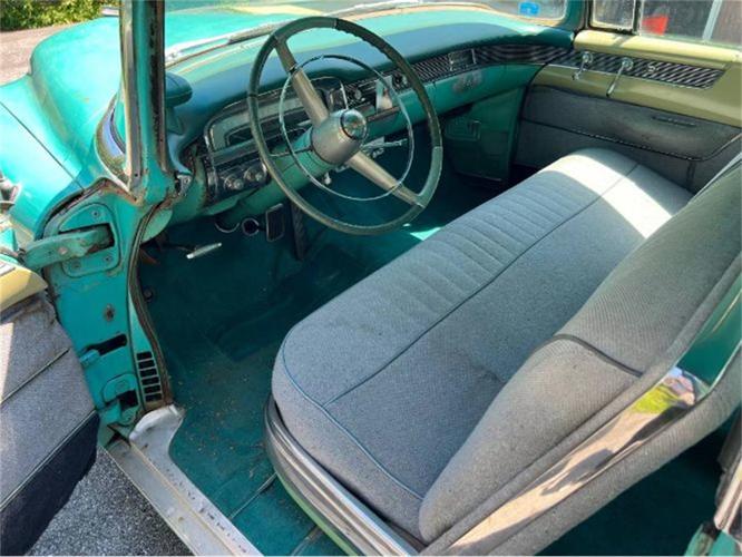 1955 cadillac coupe deville in cadillac, michigan