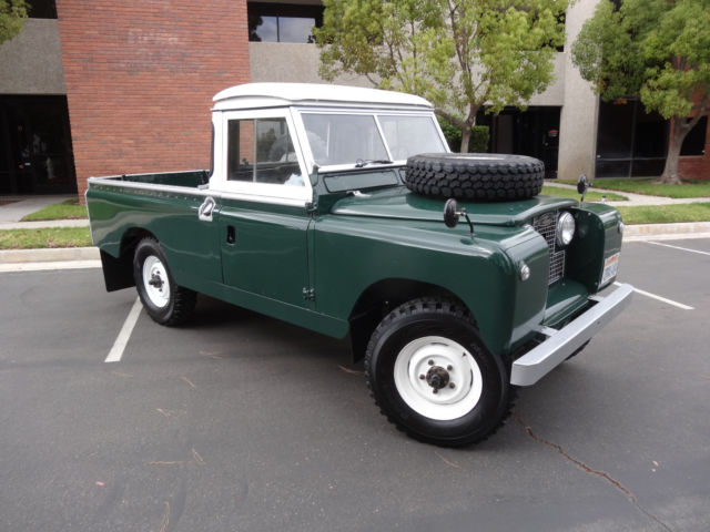 1962 land rover series iia pickup, collectors item