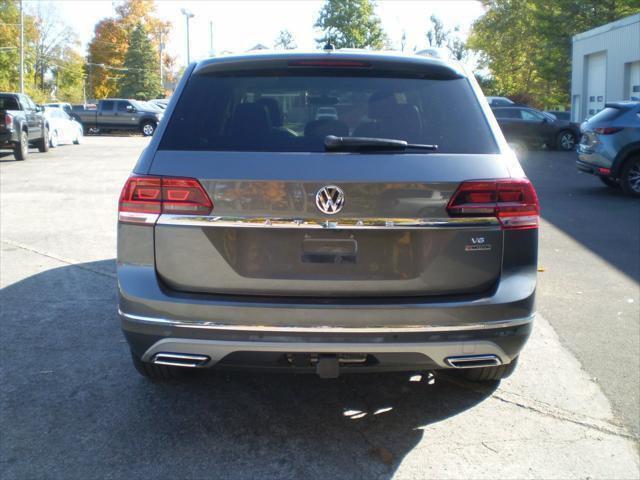 2018 volkswagen atlas 3.6l sel