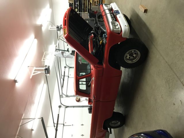 1964 gmc factory 4x4 1/2 ton long bed truck