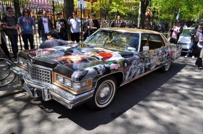 beastie caddy 1976 sedan deville 52k orig miles autographed beastie boys rip mca