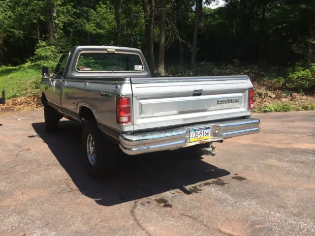 1985 dodge w250 prospector 4wd rust free california truck