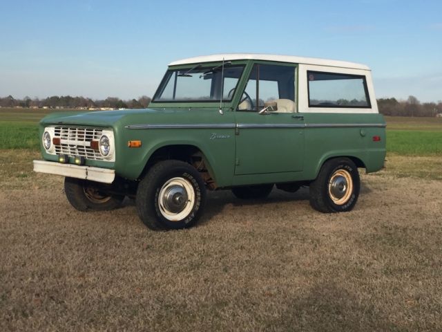 1970 ford bronco original uncut documented seeetheart!