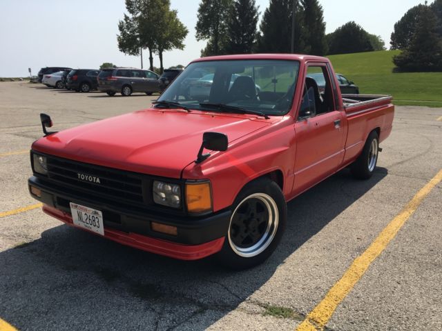 1987 toyota pickup 1-ton 2wd - jdm style w/belltech suspension, built 22re, more