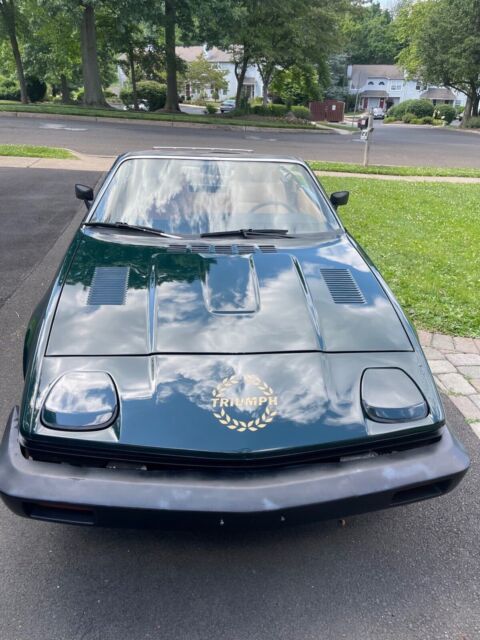 1979 triumph tr 7 cabriolet convertible green manual original $20k+ invested