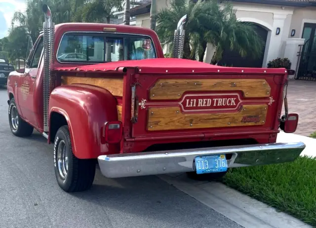 1979 dodge lil red express lil red express