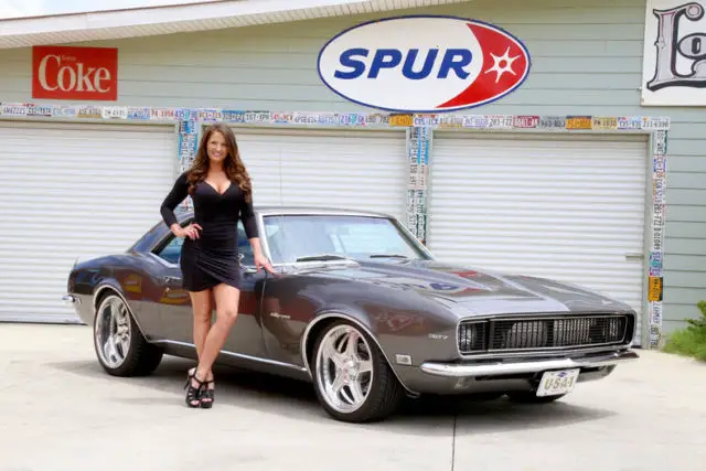 1968 chevy camaro rs resto mod 6.0 pro charged ac wilwood brakes 4 link 9" rear