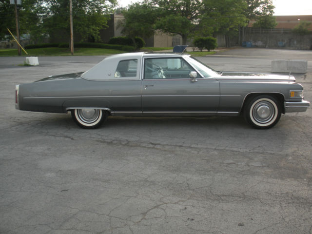 1976 coupe deville , 4,000 actual miles , time capsule