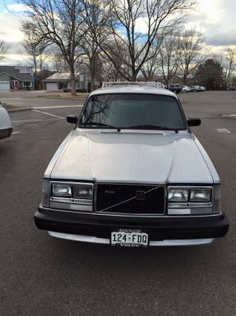 1984 volvo 240/245 glt! 89k miles! turbo, manual! survivor! final price drop!
