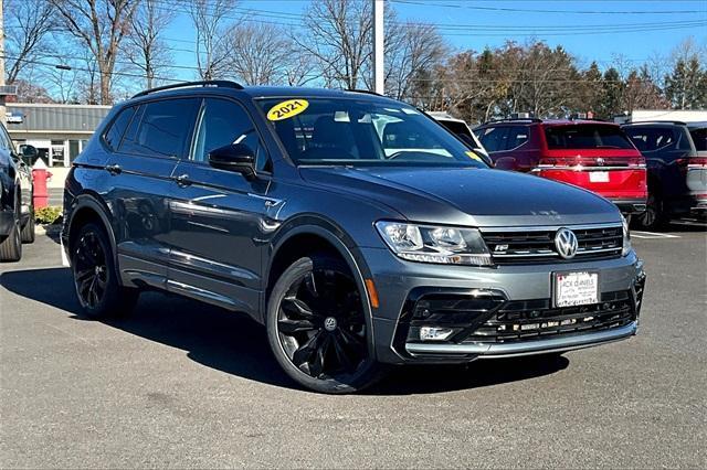2021 volkswagen tiguan 2.0t se r-line black