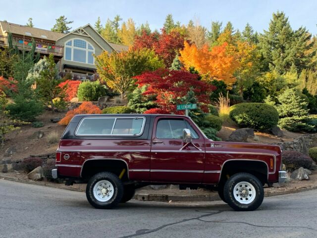 1979 chevrolet k5 blazer cheyenne equipment 61k original actual miles 4x4