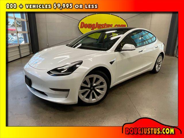 2022 tesla model 3 standard range